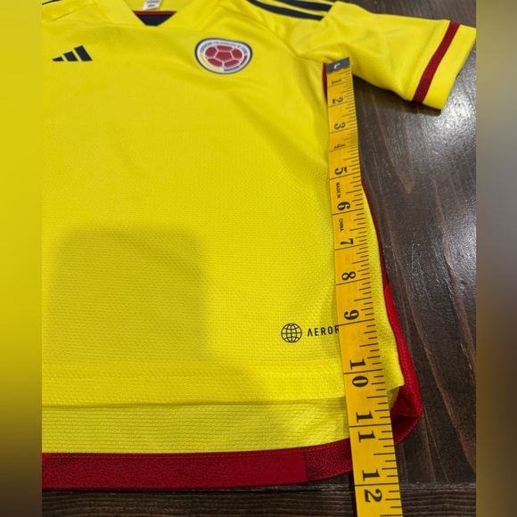World Cup Colombia Home National Football Soccer Jersey - Picture 7 of 7